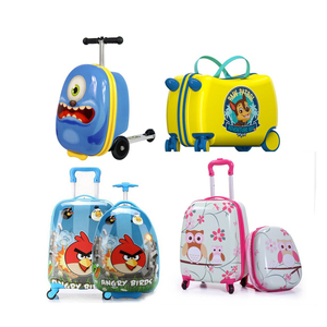 Maleta de viaje para niños con diseño de dinosaurio de 16 pulgadas <span class=keywords><strong>adn</strong></span> 18 pulgadas abs trolley - Product Image 4