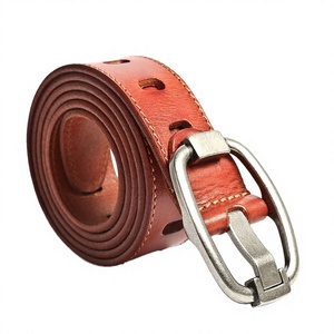 Ceintures en cuir véritable pour hommes, de luxe, faites à la main, décontractées, pour le travail et la mode, avec boucle en acier personnalisée et réglable - Product Image 2