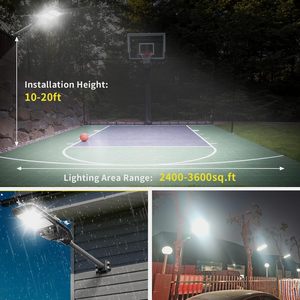 ไฟถนนโซลาร์เซลล์แบบรวม LED กำลังไฟ 200W 300W 500W ราคาโรงงาน โพลีคริสตัลไลน์ สำหรับภายนอกอาคาร IP65 ใช้ไฟ AC พร้อมแบตเตอรี่ - Product Image 5