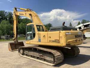 Excavadora usada Komatsu PC300 30 Ton gran Excavadora hidráulica sobre orugas en excelentes condiciones - Product Image 3