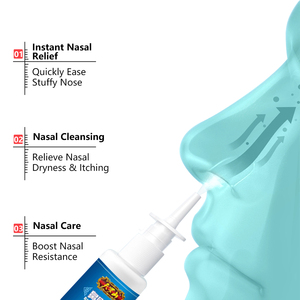 Увлажняющий и очищающий назальный спрей, помогает вывести аллергены и снять заложенность носа, для поддержки дыхательных путей и ухода за носом. - Product Image 3