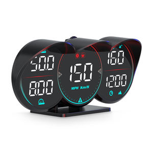 Último medidor <span class=keywords><strong>3</strong></span> pantalla LCD Universal Car G17 GPS velocímetro Digital Head Up Display HUD para coche Universal - Product Image 1