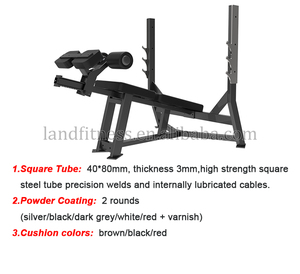 <span class=keywords><strong>Olympia</strong></span> Decline Bench Chest Press Body Building <span class=keywords><strong>Gym</strong></span> Fitness Equipment para gimnasio comercial - Product Image 3