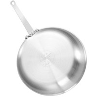 Poêle à frire plate antiadhésive avec poignée en fer pour restaurant, hôtel, maison, idéale pour les raviolis et les pains frits, compatible avec les cuisinières à gaz