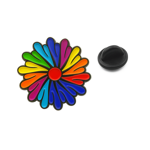 Venta al por mayor chapado insignia mariposa embrague Pin regalo esmalte Pin OEM fábrica personalizada Metal Logo diseño - Product Image 3