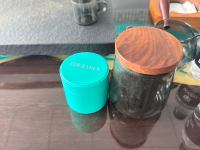 Boîte de rangement pour thé en feuilles ORMIZA Premium, boîte en métal pour thé avec couvercle hermétique pour feuilles de thé, café, herbes