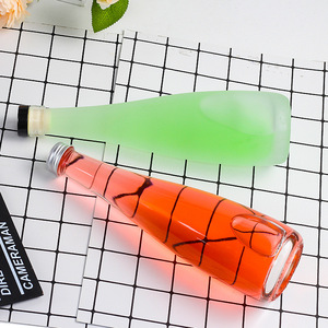 Mayysure 10oz 330ml Giọt Nước Mắt hình cổ phiếu lấp lánh mùa xuân nước Fiji tự nhiên rỗng Soda chai thủy tinh - Product Image 2