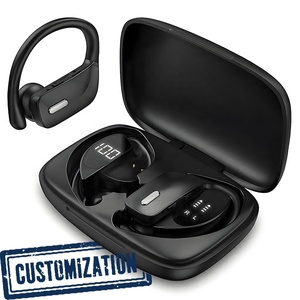 Auriculares Inalámbricos T17 con Pantalla LED <span class=keywords><strong>de</strong></span> Batería y Controles <span class=keywords><strong>de</strong></span> Botones; Ideales para Correr, Hacer Ejercicio y Entrenamientos en el Gimnasio - Product Image 1