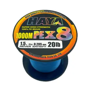 HAYA X8 300m Super Weights on a Fishing Line 100lb Braided Fishing Line String Clear Wire Saltwater Spider Wire