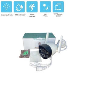 ICSEE 1080P visión nocturna a todo Color Bullet CCTV Cámara impermeable al aire libre circuito cerrado televisión WIFI sistema de vigilancia - Product Image 3