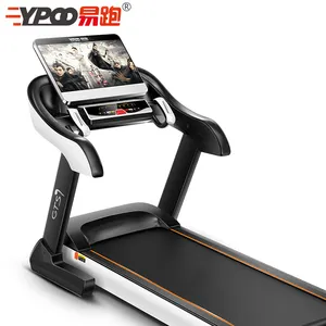 YPOO tapis roulant semi-commercial life max équipement de fitness 3.5hp machine de course bon tapis roulant électrique