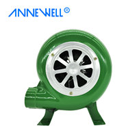 Ventilateur souffleur électrique 80W DC 12V/220V pour barbecue, avec contrôleur de vitesse, haut débit d'air, roulement à billes, pour poêle de camping, ventilateur d'échappement de cheminée, OEM