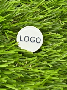 Marqueur de balle de <span class=keywords><strong>golf</strong></span> en métal magnétique personnalisé avec code QR gravé au laser, pour équipement de sport extérieur, robuste, fourniture d'usine - Product Image 1