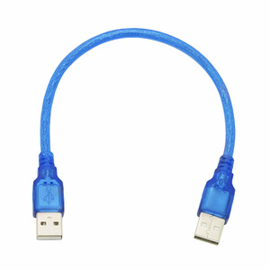 <b>Micro</b> <b>Usb</b> To <b>Usb</b> Adapter <b>Cable</b> Blue Copper Core Shielded For Mobile Phone - Product Image 3