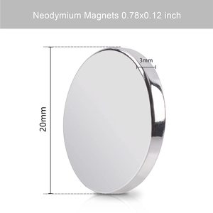 15 מ "מ x 2 מ" מ neodymium ניאו מגנט עגול בצורת מגנט בלוק טבעת סיבוב דיסק ndfeb n52 neodymum dia 15 מ "מ - Product Image 5