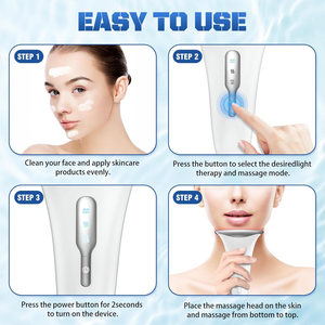 Appareil Masaje Visage Anti Rides Masseur Facial Double Menton De Beauté Electrique Avec Lifting Massage Masajeador Facial Neck - Product Image 5