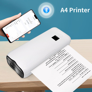 Portable A4 Mini Bureau Mobile Imprimante Thermique Sans Encre Document BT USB Imprimante sans Ruban Stock Direct Disponible - Product Image 2