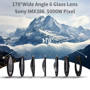 กล้องแอคชั่นดิจิตอล 5K WiFi IP68 กันน้ำ หน้าจอสัมผัส มุมกว้าง 170 องศา บันทึกภาพแบบจอคู่ - Product Image 5