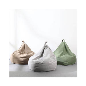 Pouf simple moderne pouf paresseux pouf canapé Tatami chaise de loisirs amovible tissu mousse pour appartement utilisation créative balcon - Product Image 1