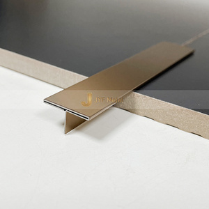 Perfil en T Decorativo de Acero Inoxidable Arquitectónico Moderno y Duradero EX288 para Ingeniería de Interiores, Hogar, Hotel, KTV - Product Image 3