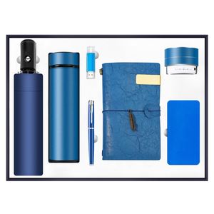 Unique Gifts for Men Umbrella <b>Notebook</b> and Vacuum Gifts <b>Set</b> for New Year Anniversary Corporate Business Christmas Giveaway - Product Image 1