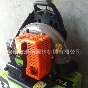 เครื่องเป่าลมสะพายหลัง EB-650 รุ่นใช้น้ำมันเบนซิน ความเร็วลมสูงสุด 210 ไมล์ต่อชั่วโมง ระดับมืออาชีพ ผลิตจากอลูมิเนียมอัลลอย สำหรับทำความสะอาดใบไม้ หิมะ และฝุ่น - Product Image 1