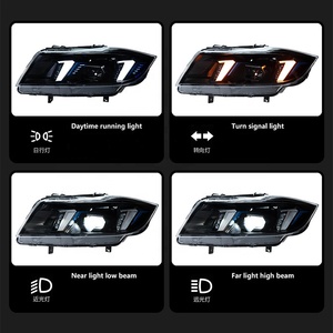 Repuestos para Autos de Carreras, Faro Delantero LED <span class=keywords><strong>Flip</strong></span> Chip BMQD34, Bombilla de Faro de 30W, Interruptor de Faro Automático para BMW E90 2005-2012 - Product Image 4