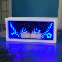 Série de manga japonais figurines d'action Anime boîte à lumière LED veilleuse lampes 3D décor à la maison articles cadeaux personnalisés de luxe