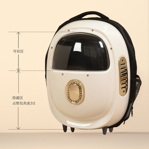 Large Space Luxury <b>Pet</b> <b>Backpack</b> ABS Cat Puppy <b>Carriers</b> Bag Outdoor Portable Breathable <b>Pet</b> Travel <b>Carrier</b> - Product Image 5