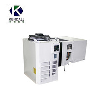 Unité de condensation monobloc 1hp/2hp Compresseur de réfrigération Condenseur Unité de condensation monobloc
