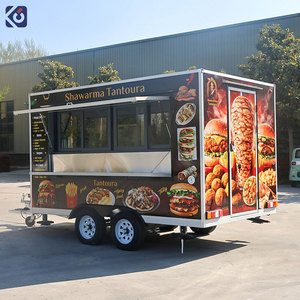 CAMPTRL Nouvelle remorque chariot à hot-dogs, camion de restauration mobile, bar de concession, fourgon de restauration pour glaces et burgers - Product Image 1