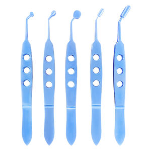 คีมนวดเปลือกตาโลหะผสมไทเทเนียมจากโรงงานโดยตรง คีมจักษุ คีมศัลยกรรมตกแต่ง เครื่องมือผ่าตัดพลาสติก - Product Image 2