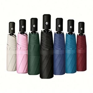 Wholesale Folding <b>Umbrella</b> Personal Sunshade Custom Compact Portable Rain Automatic <b>Windproof</b> <b>Umbrella</b> with logo - Product Image 2