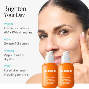 Greenlem - Suero Facial Reparador de la Barrera Cutánea con Ácido Hialurónico, Ceramida y Vitamina C, Reduce los Poros, Marca Privada, OEM, Cuidado de la Piel Personalizado - Product Image 4