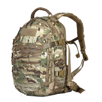 Sac à dos tactique de grande capacité camouflage pour la randonnée et l'alpinisme, avec fermeture éclair, tendance et résistant aux éclaboussures d'eau
