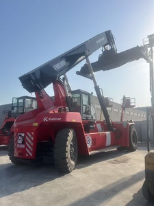 Máquina elevadora de contenedores de servicio pesado Kalmar Reach Stacker DRF450 DRT450 de 45 toneladas, con pocas horas de uso, alto rendimiento, en venta a bajo precio. - Product Image 5