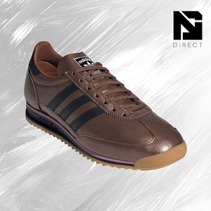 Adidas Wmns SL72 OG 'Preloved Brown' Baskets respirantes à bout rond et à lacets pour femme, chaussures de skateboard - Product Image 2