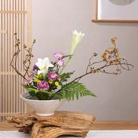 Kenzan de style japonais pour Ikebana, outil d'arrangement floral à pointes