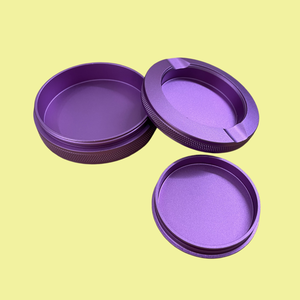 Contenedor de Snus Personalizado de <span class=keywords><strong>Acero</strong></span> <span class=keywords><strong>Inoxidable</strong></span>, Latas de Snus de Aluminio, Lata de Snus con Mecanizado CNC, Venta al por Mayor - Product Image 1