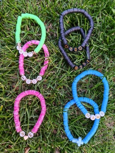 Promotion DIY Coloré Polymère Argile Perles Bracelets À La Main Élasticité MAMA Enseignant Mots Perlé Bracelets pour Femmes Bijoux - Product Image 6