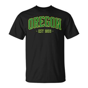 Camiseta verde clásica Oregon Est 1859 Pride - Product Image 1