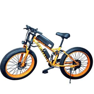 Bicicleta Eléctrica Estilo <span class=keywords><strong>2022</strong></span>, Cuadro de Acero, Transporte Económico, 48V 300W, Fatbike - Product Image 6
