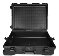 Mallette de protection robuste et grande en plastique étanche pour outils, avec roulettes et doublure intérieure personnalisée, idéale pour les professionnels (OEM)