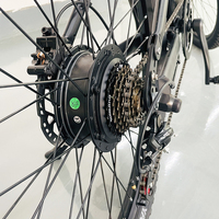Bicicleta Eléctrica Ridstar con Motor Trasero de 48V 23AH, Batería de Litio, Alcance de 60 km para Adultos
