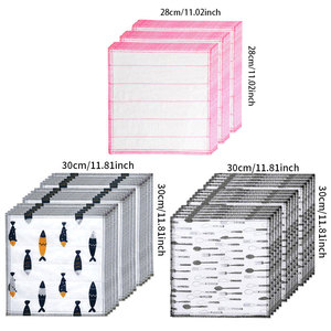 <span class=keywords><strong>Trapos</strong></span> de limpieza de aceite de cocina reutilizables, tela de gasa de algodón <span class=keywords><strong>para</strong></span> platos de cocina, súper absorción, no sick, 8 capas, venta al por mayor - Product Image 5