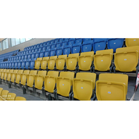 Coussins de sièges de stade, sièges pliables en plastique, sièges relevables, chaise pliante pour stade
