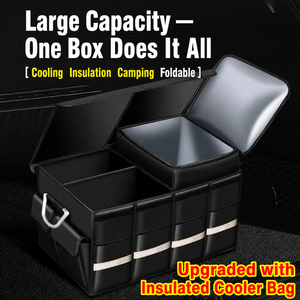 Car <b>Seat</b> Back Trunk Organizer Oxford Cloth Folding <b>Storage</b> Box for Vehicles and Outdoors - Product Image 2