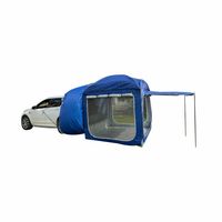 Tente arrière extensible pour SUV, coffre de camping-car, voiture, côté, camping sauvage