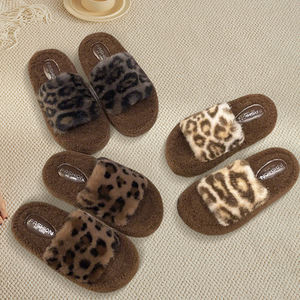 New Technology PVC Sole Fashion <b>slippers</b> Artificial Hair Lining Fur <b>slippers</b> for Women With Popular Price - Product Image 2
