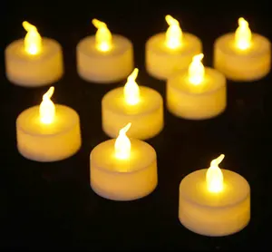 Led无焰蜡烛供应商变色蜡烛带遥控茶灯定时器圣诞节礼物浪漫蜡烛